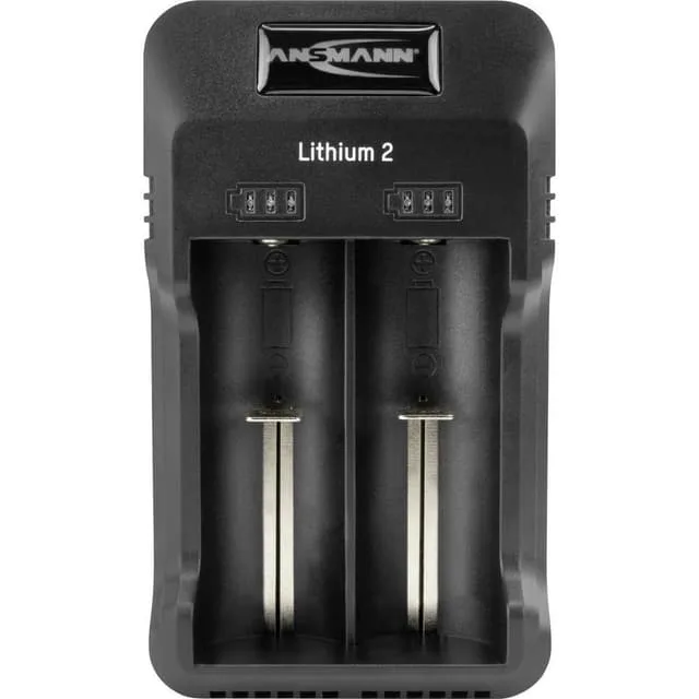 Ansmann Lithium 2 Batteriladdare LiIon, NiCd, NiMH Nej