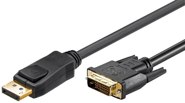 Goobay DisplayPort-kabel till DVI-D Dual Link, 5 m