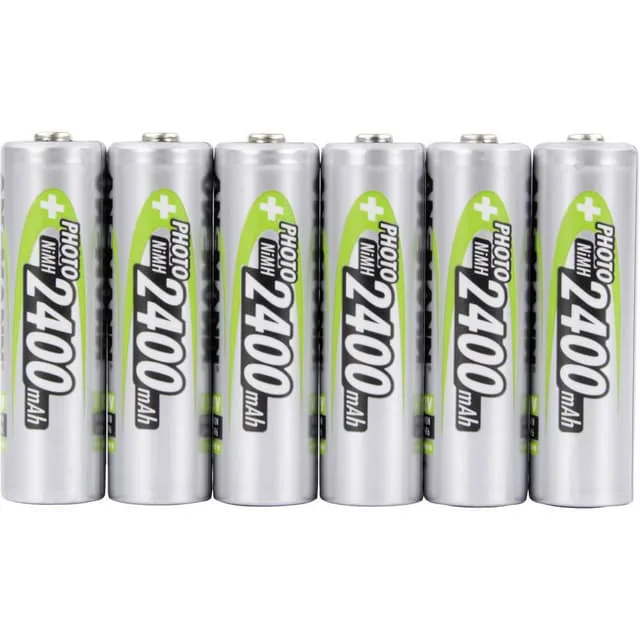 Ansmann 4+2 HR06 Laddbart batteri AA (R6) NiMH 2400 mAh