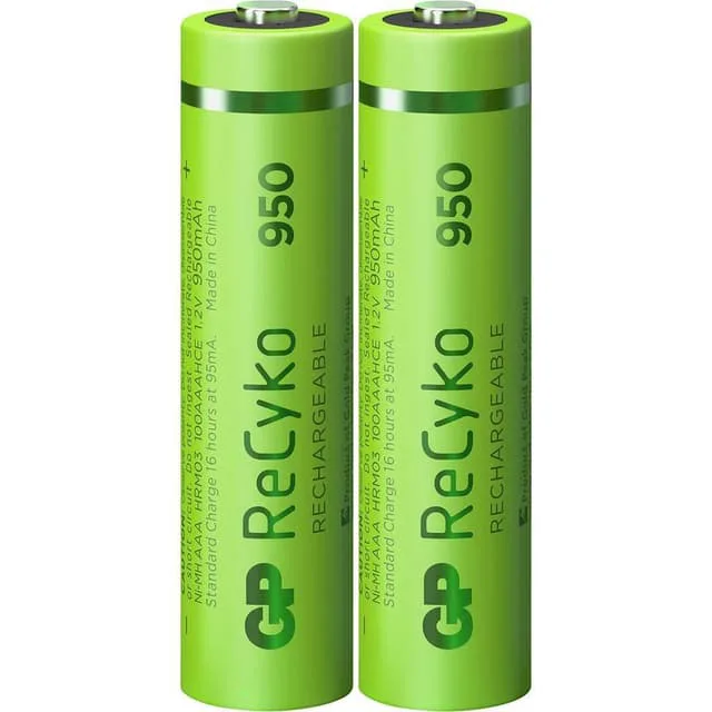 GP Batteries GPRCK95AAA646C2 Laddbart batteri AAA (R03)