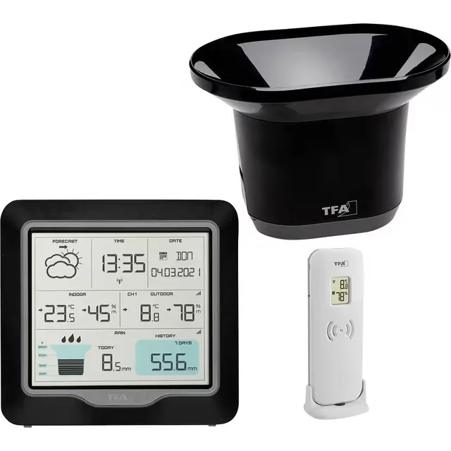 TFA Dostmann RAIN PRO 35.1160.01 Trådlös digital