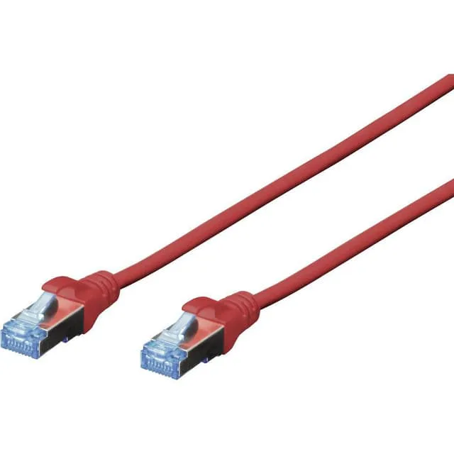 Digitus DK-1531-010/R RJ45 Nätverk Anslutningskabel