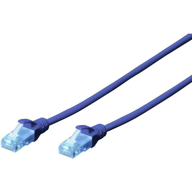 Digitus DK-1512-005/B RJ45 Nätverk Anslutningskabel CAT