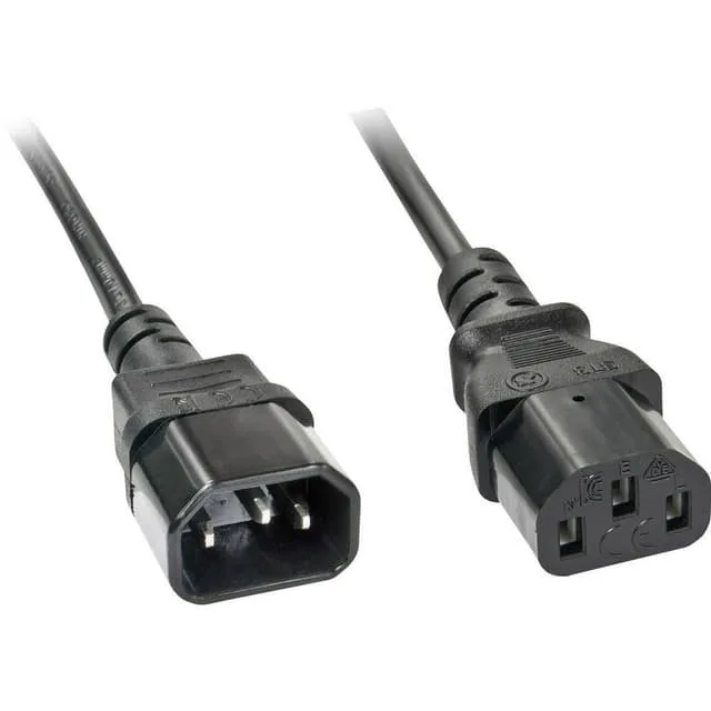 Lindy - strömkabel - IEC 60320 C13 till IEC 60320 C14