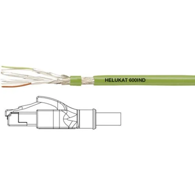 Helukabel 806623 RJ45 Nätverk, Ethernet för industri
