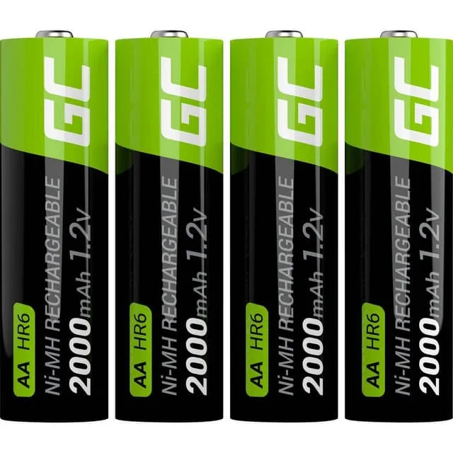 Green Cell HR6 Laddbart batteri AA (R6) NiMH 2000 mAh