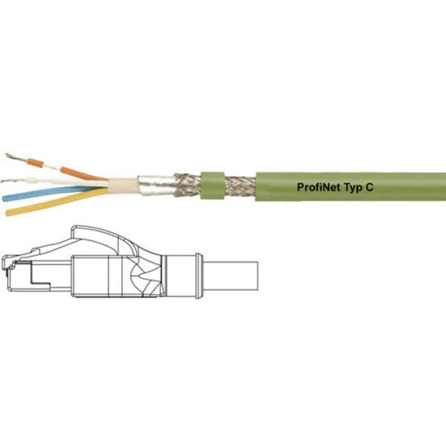 Helukabel 806410 RJ45 nätverkskabel Profinet 1 m