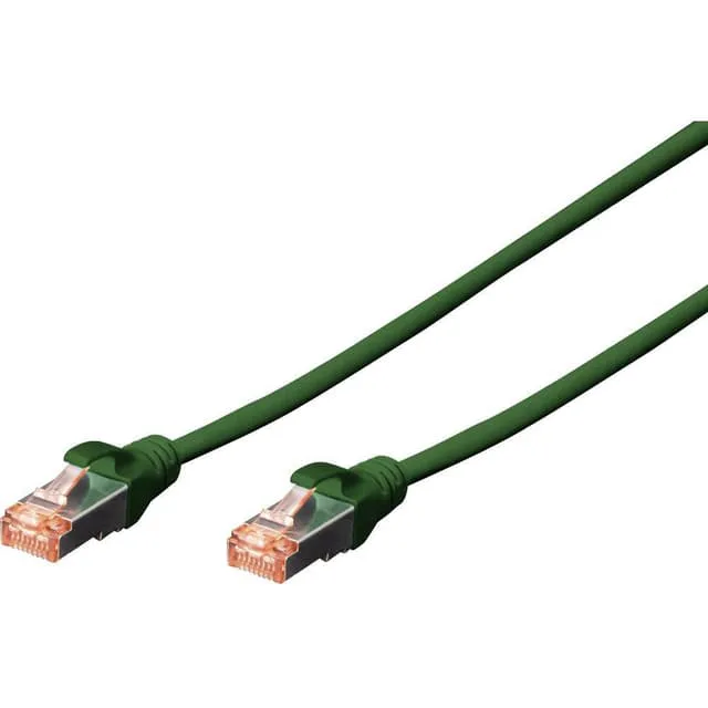 Digitus DK-1644-010/G RJ45 Nätverk Anslutningskabel CAT