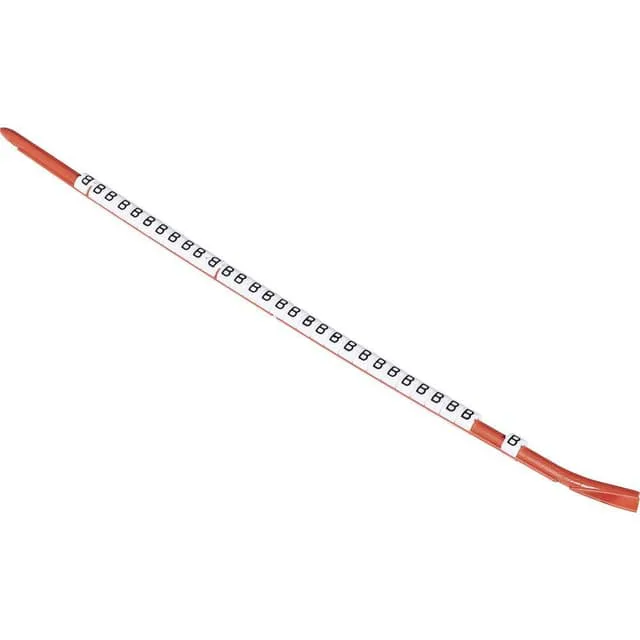 TE Connectivity 213166-000 STD03W-B Märkningsclip Tryck