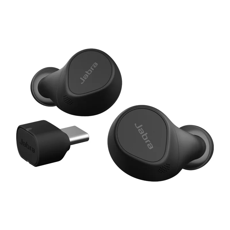 Jabra Evolve2 Buds UC Headset, svart