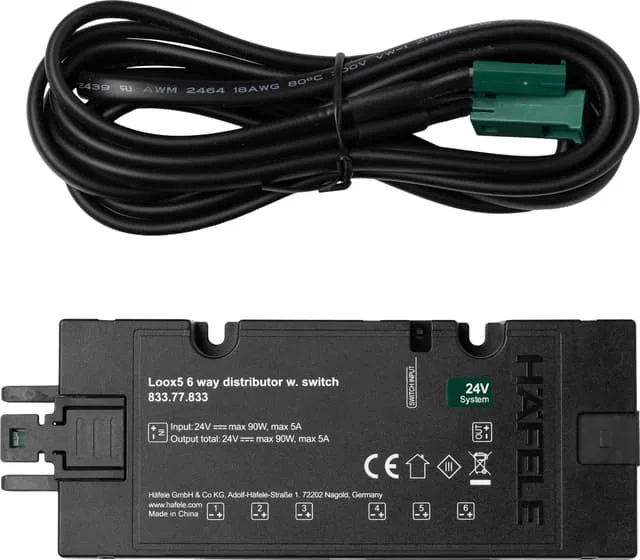 Loox5 kraftfördelare med switchfunktion (2 m)