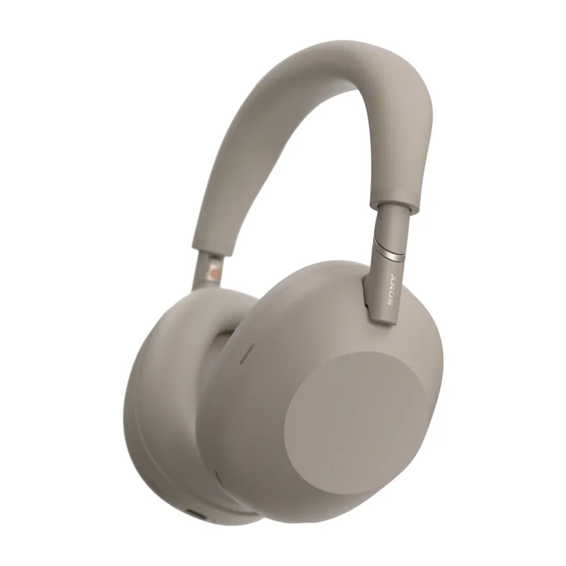 Sony WH-1000XM6 trådlösa around-ear hörlurar (sandsten)