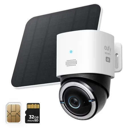 Anker Eufy 4G LTE Cam S330 utomhuskamera, vit