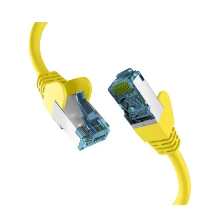 EFB RJ45 patchkabel med Cat7 råkabel gul 25 m