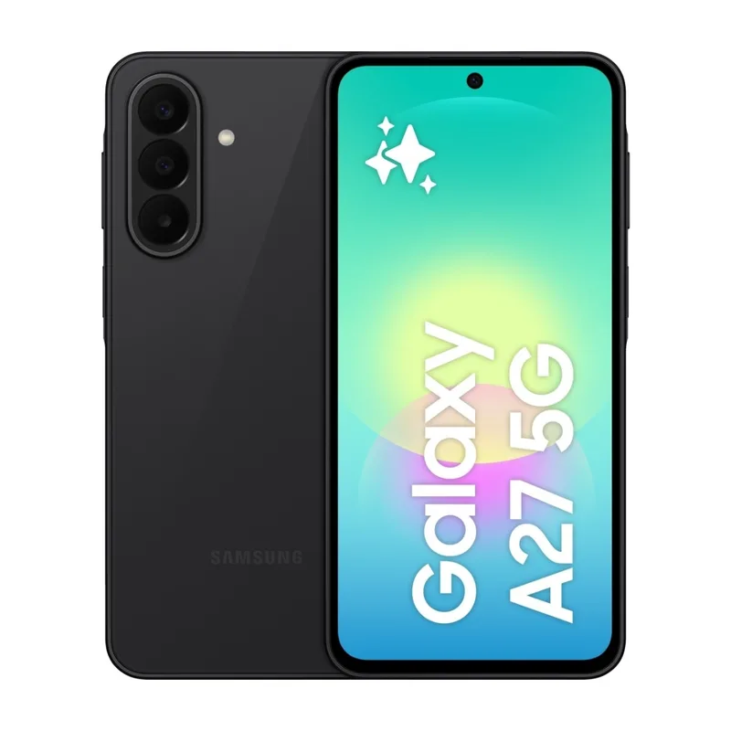 Samsung Galaxy A27 5G 128 GB, svart