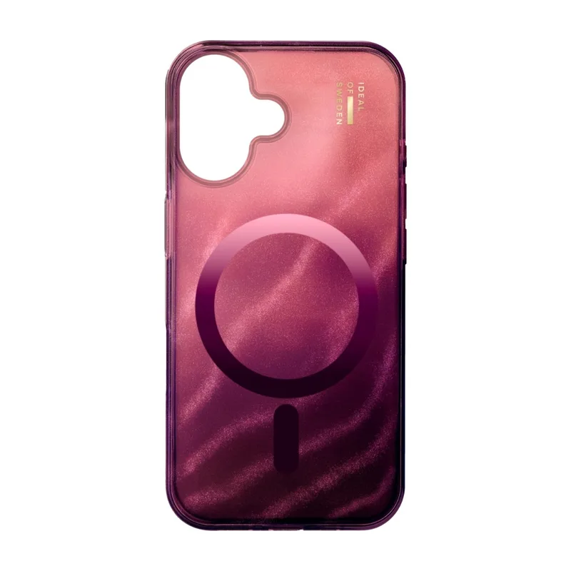 iDeal of Sweden Clear Case MagSafe iPhone 17 Cherry Lacquer