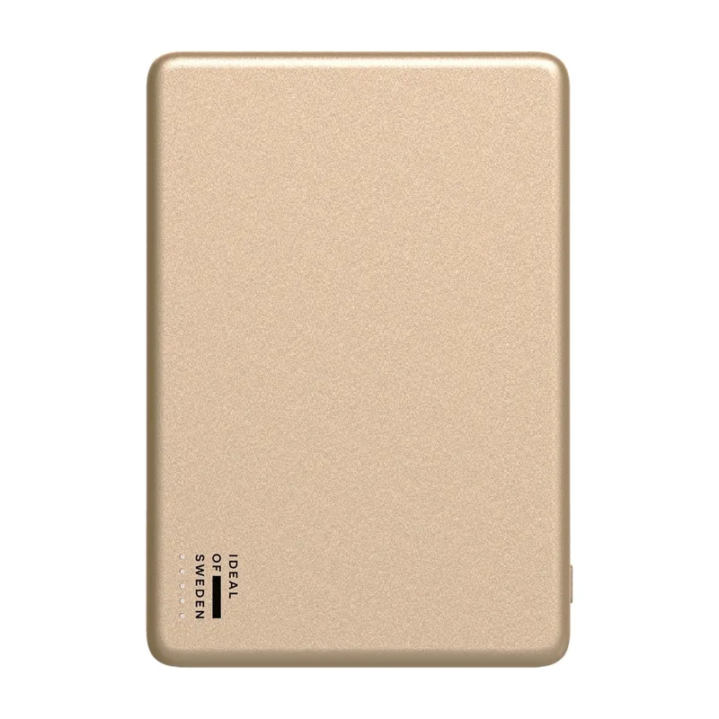 IDEAL OF SWEDEN Slim MagSafe 5000 mAh powerbank, guld