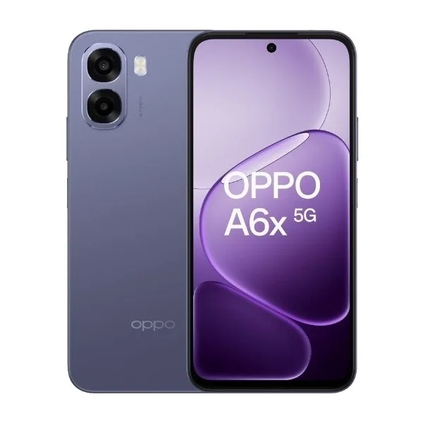 OPPO A6x 5G smartphone 4/128GB (lila)