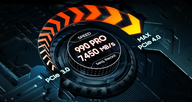 Samsung 990 PRO M.2 NVMe SSD 2TB