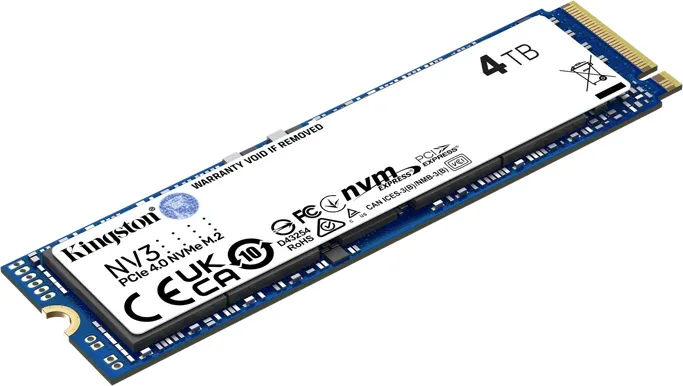 Kingston NV3 M.2 NVMe Gen 4 4TB