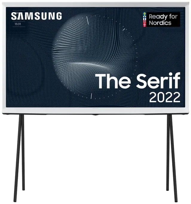 Samsung 65" The Serif LS01B 4K QLED TV (2022/vit)