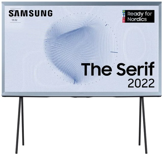 Samsung 65" The Serif LS01B 4K QLED TV (2022/blå)