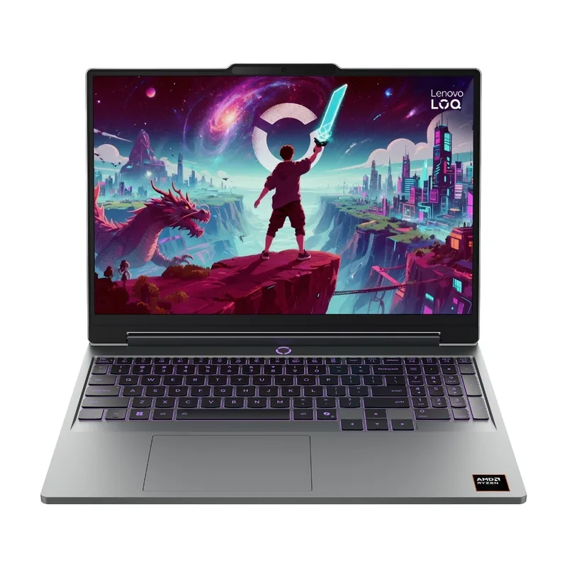 Lenovo LOQ 15AHP11 (R7/16/512 GB/RTX 5060) 15,3" bärbar dator, Luna Grey