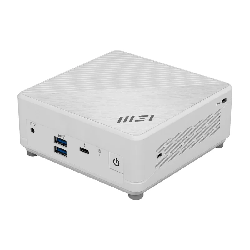 Barebone MSI Cubi 5 1M-439BEU Intel Core 5 120U Utan RAM Utan lagring Wi-Fi 6E Vit