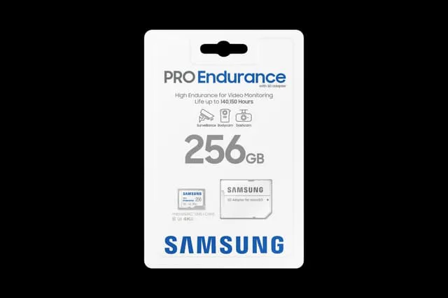 PRO ENDURANCE 256GB mSD card w SD adaptor