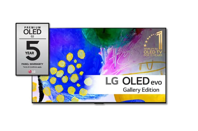 LG 65" G2 4K OLED evo Smart TV (2022)