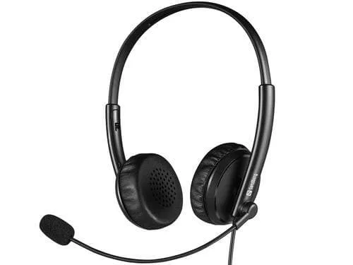 INF Sandberg 2in1 Office Headset Jack+USB
