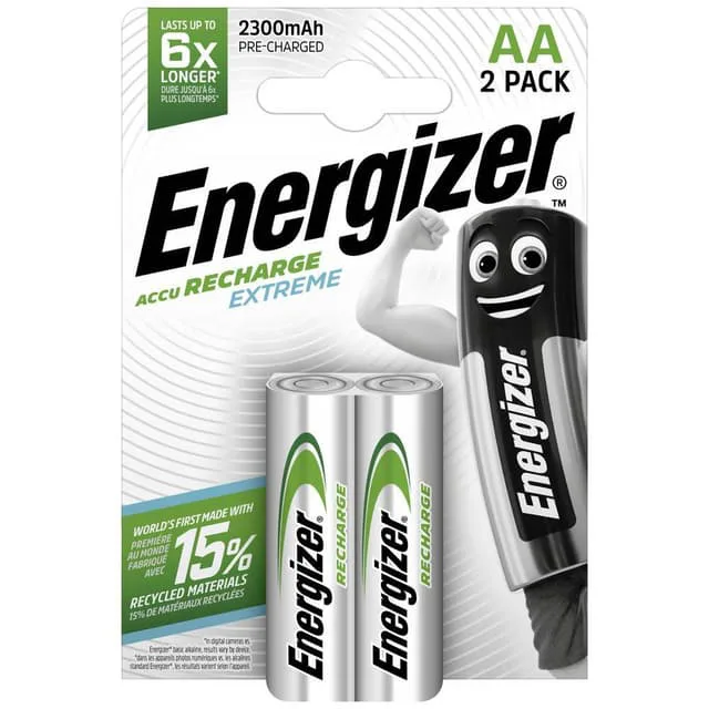 Energizer Accu Recharge Extreme batteri