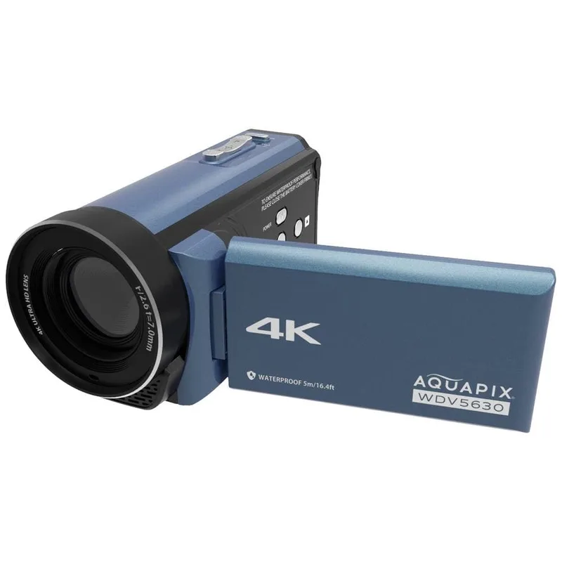 Easypix Aquapix WDV5630 GreyBlue videokamera, grå-blå