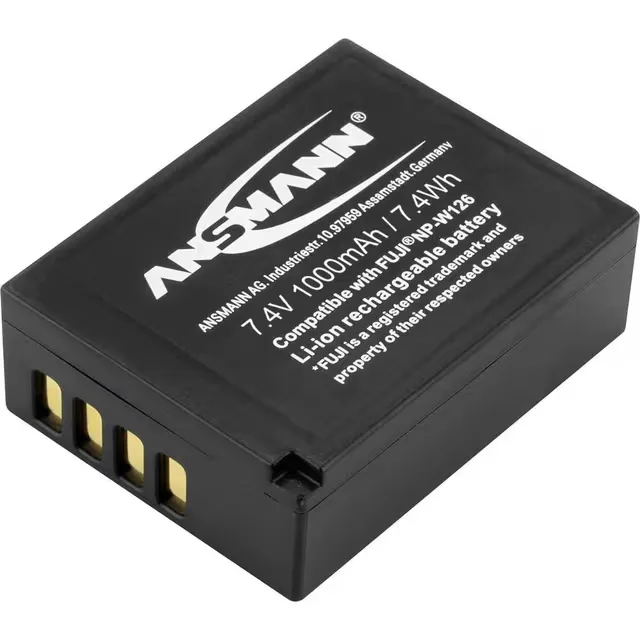 ANSMANN A-Fuji NP-W 126 batteri