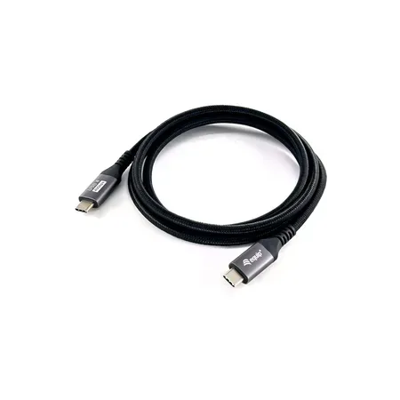 Equip 128383 USB-kabel USB4 Gen 3x2, 2 m, USB-C, svart