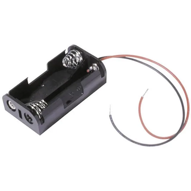 MPD BH2AAW Batterihållare 2x AA (R6) Kabel