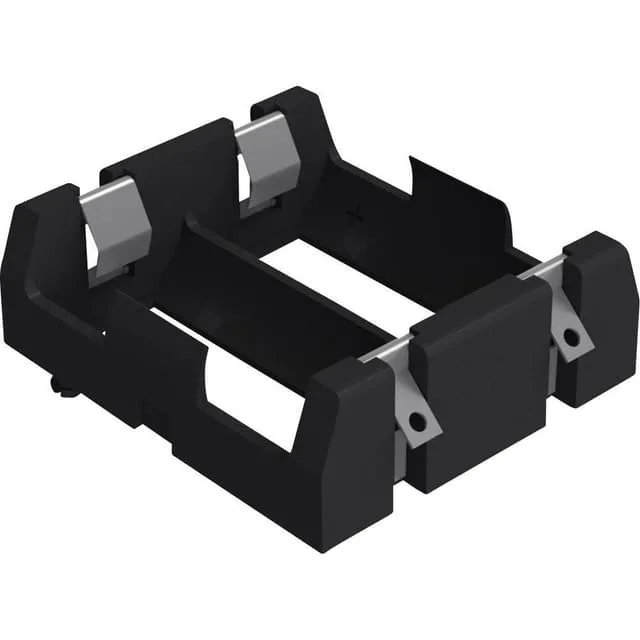 Keystone 1102 Batterihållare 2x 18350 Lödanslutning