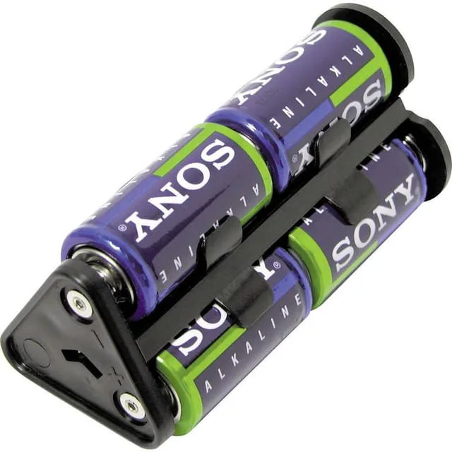 MPD BU1-M-402 Batterihållare 6x R14 Kontaktpol (L x B x