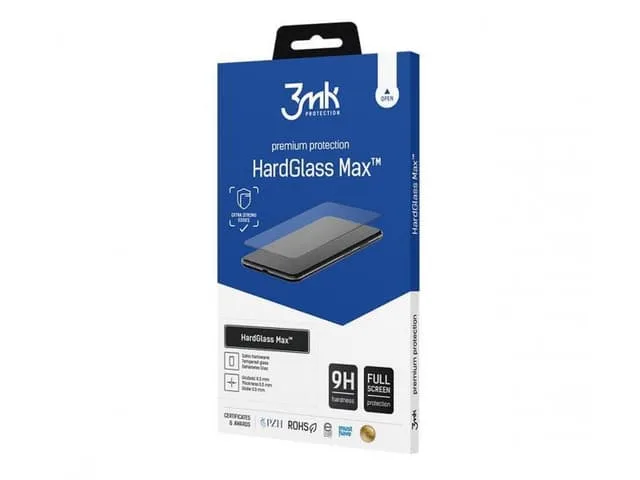 3MK HardGlass Max för iPhone 12/12 Pro
