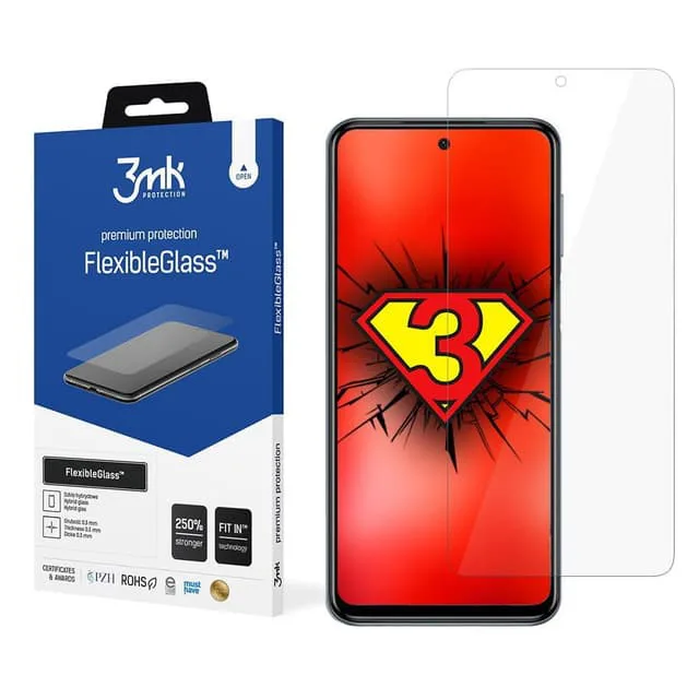3MK FlexibleGlass för Xiaomi Redmi Note 10 Pro Hybridglas