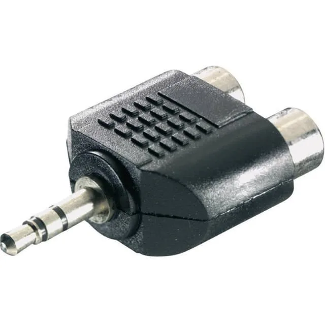 SpeaKa Professional Teleplugg / RCA Audio Y-adapter [1x]