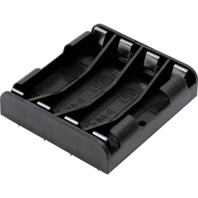 MPD BK-1264-PC8 Batterihållare 4x AAA (R03)