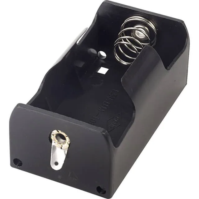 TRU COMPONENTS BH-111-1D Batterihållare 1x D (R20)