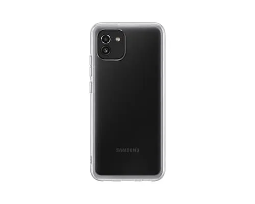Samsung EF-QA036TTEGEU, Omslag, Samsung, Galaxy A03, 16,5 cm (6.5''), T