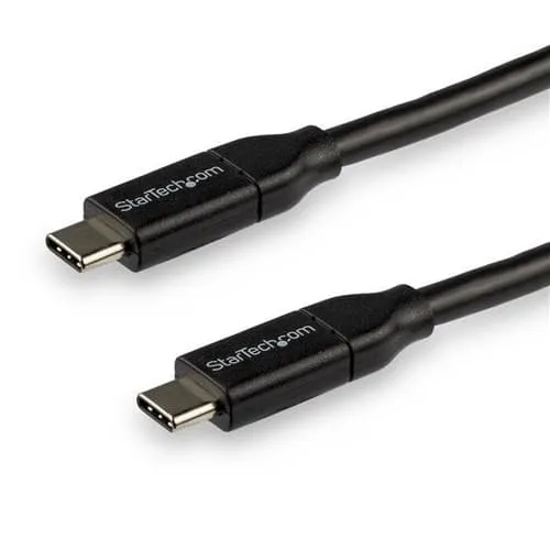 StarTech.com USB-C till USB-C-kabel med 5A strömförsörjning