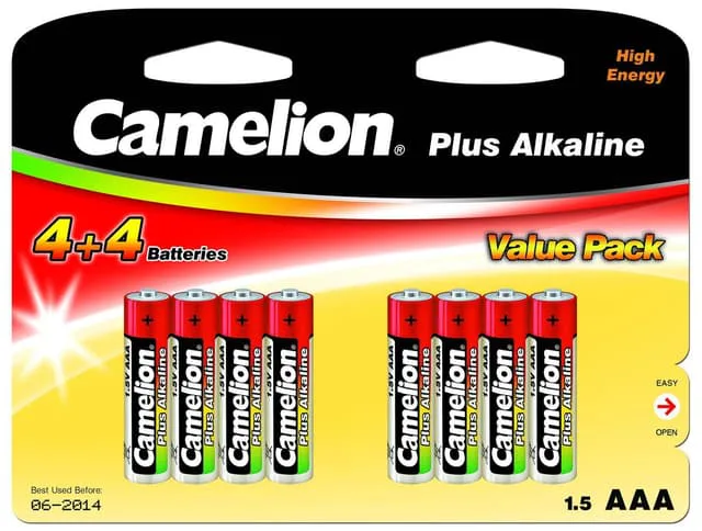Camelion Plus Alkaline LR03 BP8