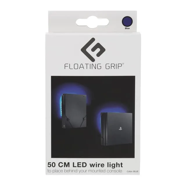 FLOATING GRIP LED USB-C-kabel 0,5 m, blå