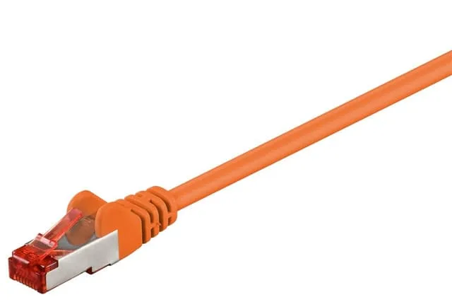 Patchkabel CAT 6, S/FTP (PiMF), orange, 30 m