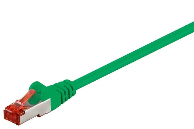 Patchkabel CAT 6, S/FTP (PiMF), Grön, 5 m