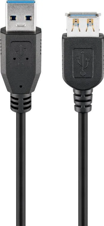 goobay - USB-förlängningskabel - USB typ A till USB typ A